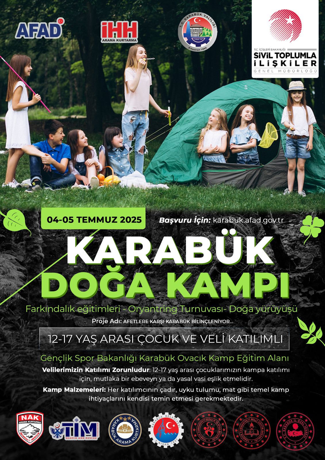 🌲✨ KARABÜK DOĞA KAMPINA DAVETLİSİNİZ ✨🌲